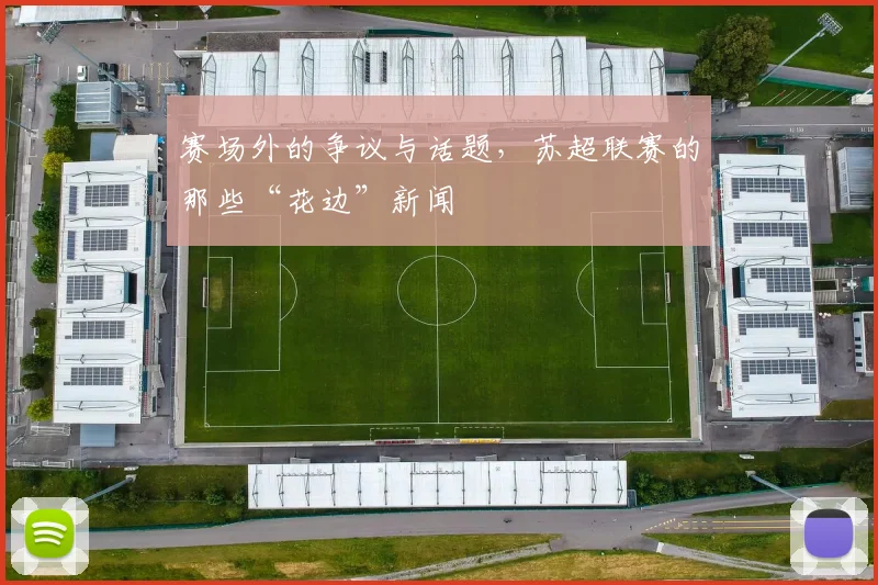 赛场外的争议与话题,苏超联赛的那些“花边”新闻